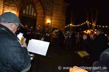 Weihnachten in Löhne fängt in Mennighüffen an