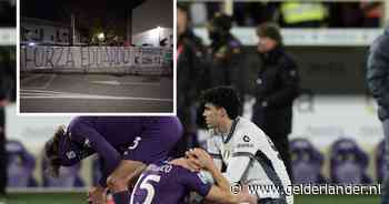 Grote schrik in Italië: Fiorentina-fans steunen Edoardo Bove met spandoek bij het ziekenhuis
