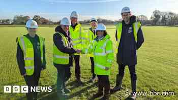 Pitch completed at cricket club's new second base