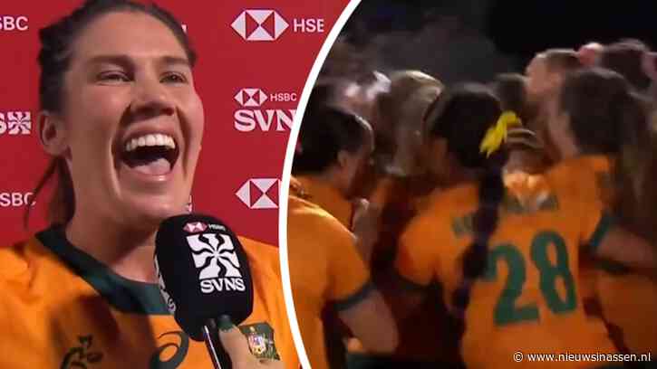 Australië verslaat Nieuw-Zeeland in finale HSBC Dubai-toernooi, interview met Charlotte Caslick