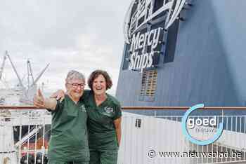 Annita (67) en Ria (62) uit Bree werken twee maanden op ziekenhuisschip in Afrika: “Elke avond is het waka waka op onze boot”