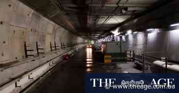 Premier plays bus driver to give first glimpse inside West Gate Tunnel