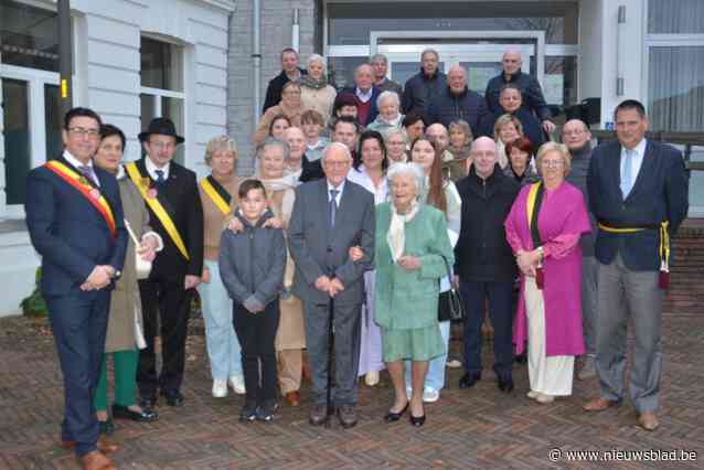 Martin en Elisabeth vieren platina huwelijk
