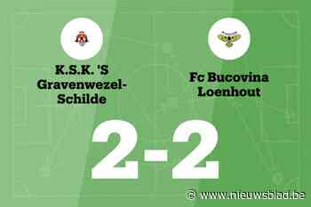 Bucovina Loenhout speelt gelijk in uitwedstrijd tegen s Gravenwezel-Schilde B