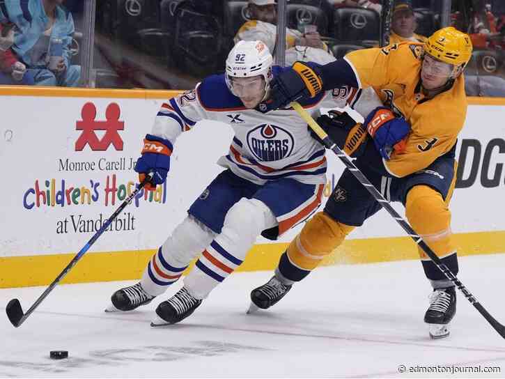 Strong play of depth wingers Podkolzin, Kapanen foreshadows tough decisions when injured Oilers return