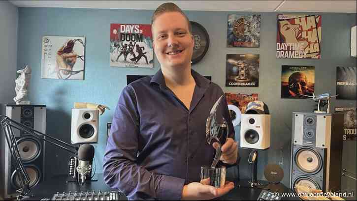 Emmeloord - Muziekcarrière Emmeloorder Jelle Ditmar in de lift, zelfs opgepikt door Hollywood