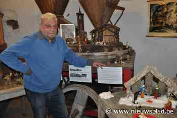Jan (73) toont grote verzameling kerstkribben in windmolen Grote Napoleon: “Meer dan 1.000 artistieke beeldjes van over heel de wereld”