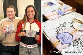 Studenten maken wenskaarten uit fruitafval: “Elke kaart is uniek en honderd procent afbreekbaar”