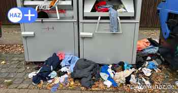 Überfüllte Altkleidercontainer sorgen für Ärger in Hannover