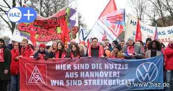 Warnstreiks bei VW: Werk in Hannover in jeder Schicht für zwei Stunden still