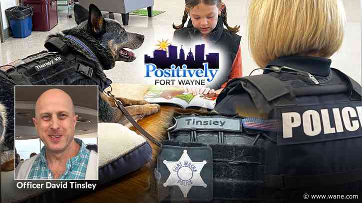 Building relationships one bark at a time, FWPD's K9 Tinsley is Positively Fort Wayne