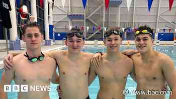 Teenagers swim English Channel distance for charity