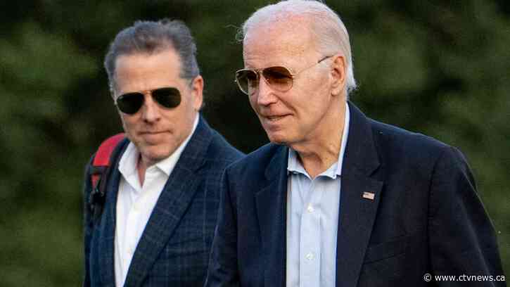 Biden pardons his son Hunter despite previous pledges not to