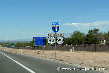 I-11 sign installation underway along U.S. 95, giving new label to busy highway