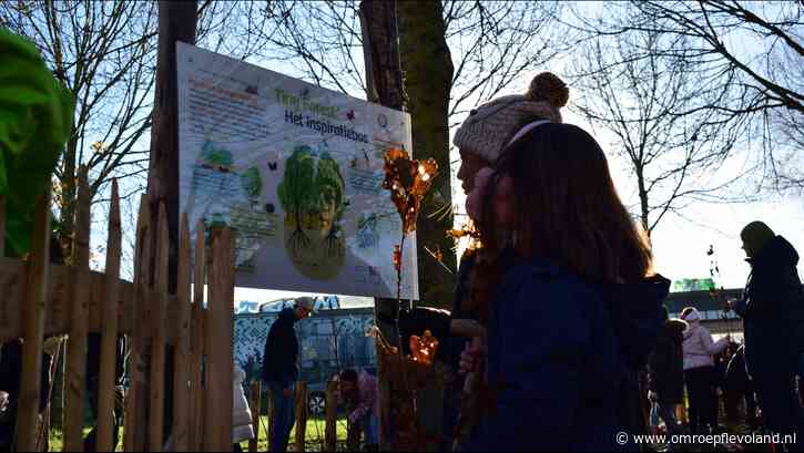 Almere - Tiende minibosje met 600 bomen in Almere geplant: "Je ziet snel resultaat"