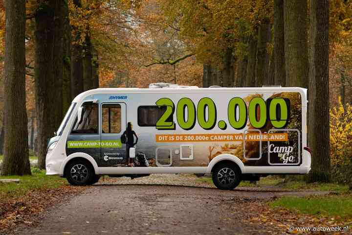 Aantal campers in Nederland bereikt mijlpaal: 200.000 op kenteken