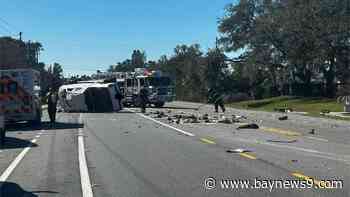 Trio of crashes reported on busy Pinellas County roads