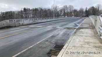 New bridge over Highway 400 in Barrie opens to traffic
