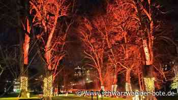 Albleuchten in Bad Herernalb: Wenn es im Kurpark richtig magisch  ist