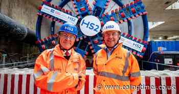 Tunnel borers named after notable figures as HS2 advances