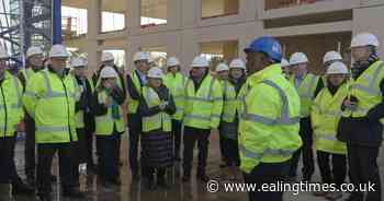 Topping-out at Southall's 575-home housing site