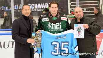 Fünfter Shutout in dieser Saison: Torwart Oskar Autio überholt eine Starbulls-Legende