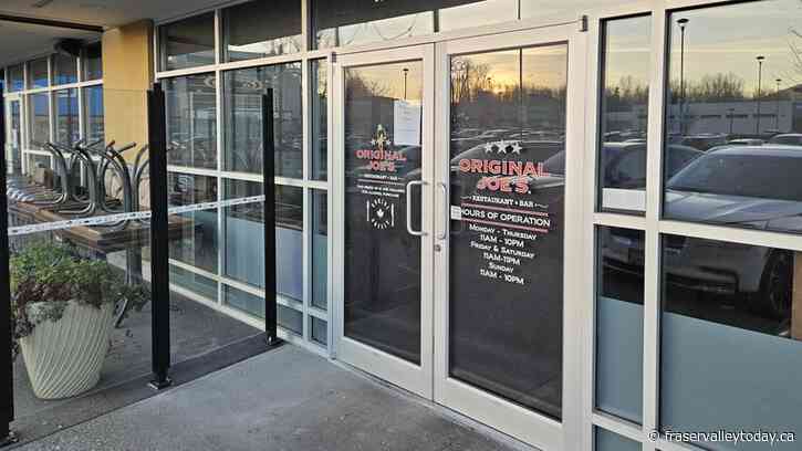 Chilliwack restaurant and bar closes as landlord issues termination notice