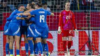 Rückschlag für DFB-Frauen: Patzer sorgen für 1:2-Pleite