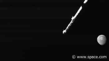 BepiColombo probe captures haunting Mercury image on 5th of 6 gravity assist flybys (photo)