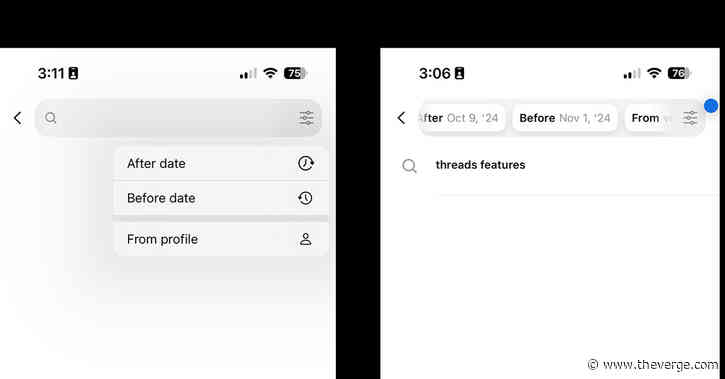 Threads’ next update is a search feature that finds the post you’re looking for