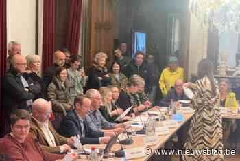 Verruimde CD&V-meerderheid is van start gegaan: Installatievergadering was te volgen op een scherm