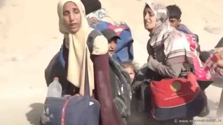 Palestijnse vluchtelingen pleiten ervoor dat Israël Gaza overneemt en geven de 'terroristen' van Hamas de schuld van hun benarde situatie