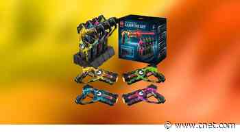 This Rechargeable Laser Tag Set Is Only $55, but for a Limited Time