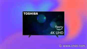 At Only $190, This Toshiba 4K TV Is a Deal Too Good to Ignore This Cyber Monday