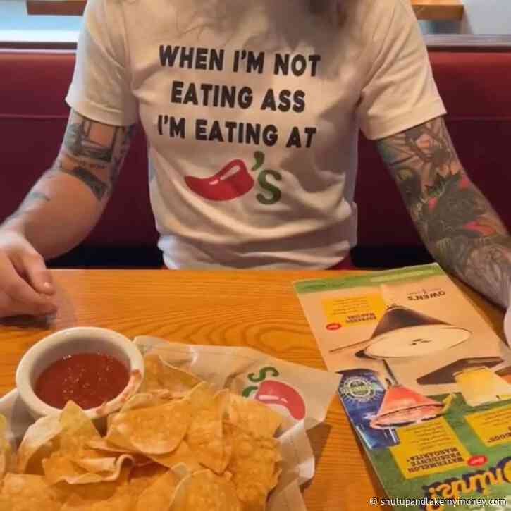 When I’m Not Eating Ass Chilis Shirt