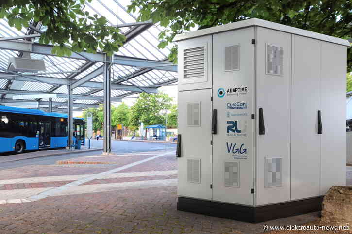 Hochleistungsladen für E-Busse im ÖPNV auch ohne Netzausbau möglich