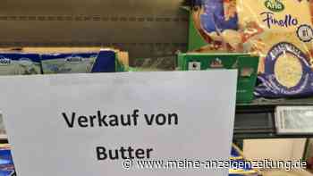 „Da muss es Vorfälle gegeben haben“: Butter-Schild in Rewe-Supermarkt entfacht Diskussion