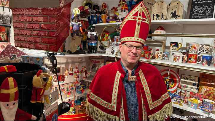 Marknesse - Bij Gerard Roelofsen is het 365 dagen per jaar Sinterklaas