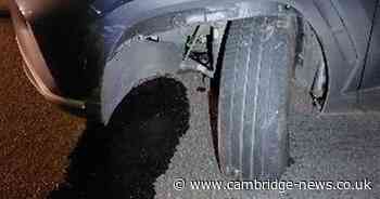 Drunk driver crashed into parked car then ran away