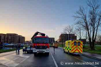 Brandweer, politie, ZOL en Jessa nemen video op aan Slachthuiskaai in Hasselt