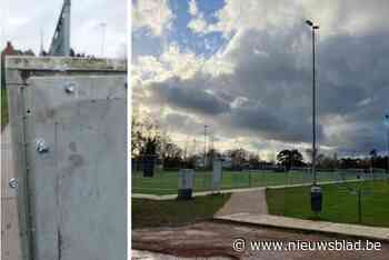 Maatregelen na herhaald vandalisme op sportsite: “Camera’s moeten identificatie mogelijk maken”