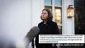 Minister Faber (PVV) heeft geen enkele woordvoerder beschikbaar, pers kan vragen mailen