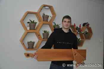 Andy maakt met bedrijfje Mellow Woodcrafts unieke en duurzame serveer- en snijplanken: “Hout is voor mij het perfecte materiaal om mijn creativiteit kwijt te kunnen”