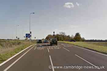 Five-vehicle M11 crash in Cambridgeshire leaves two injured