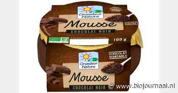 Terugroeping van Delibio: Chocolademousse van Grandeur Nature