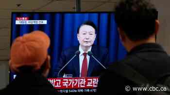 South Korean president declares emergency martial law