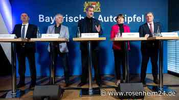 Söder fordert „klares Bekenntnis zum Auto“ vom Bund – und neue Prämie für E-Autos