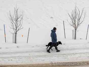 Edmonton weather: A balmy 6 C Tuesday, before more snow and ice pellets arrive Wednesday