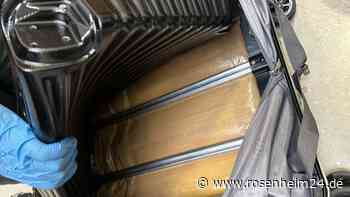 Mit fast zwölf Kilo Heroin auf dem Weg nach Amsterdam -  Drogenschmuggler in Bayern geschnappt