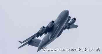 Large RAF plane seen (and heard) circling around Dorset